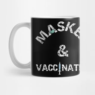 Masked And Vaccinated Mug